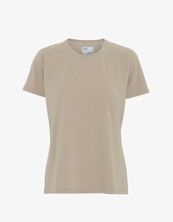 Women Light Organic Tee - Oyster Grey - S