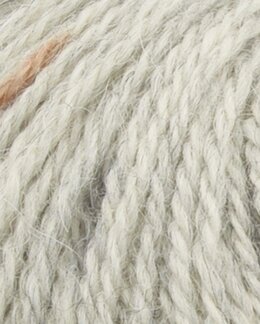 Garn Alpakka Wool 50g Grå multi - Du Store Alpakka