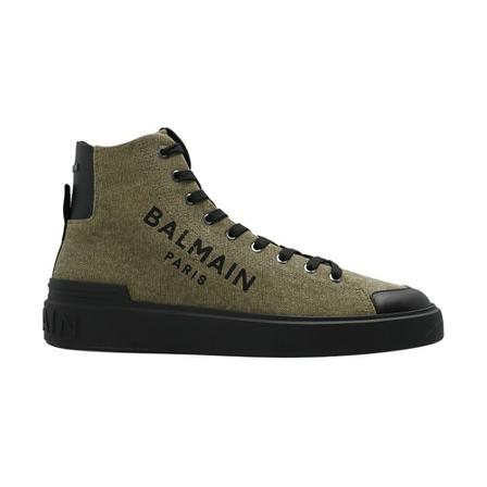 Balmain B-Court sneakers Grøn, Herre, Størrelse: 44 EU