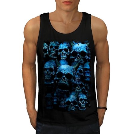 Ghosts Metal Death Men Blacktank Top