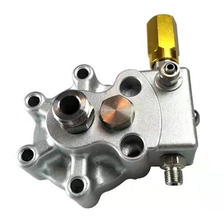 Aluminium Overdel med Ventil til Malersprøjte – Let og Holdbar | Korrosionsbestandig | Reservedel til Rosfix Blue Strong Storm 990