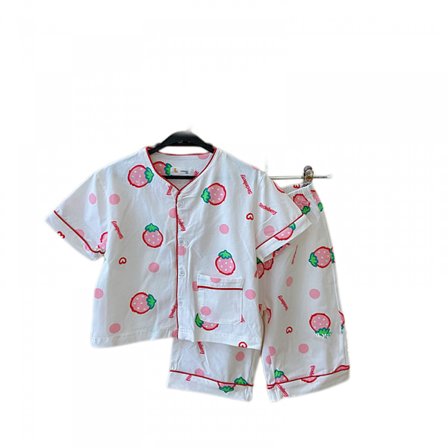 Barn Pyjamas Byxor Flickor Pojkar Pyjamas Set,S(Jordgubbar)