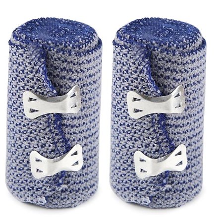 Bomuldsblanding Kolde Kompressionsbandager til Lindring af Muskeltræthed 2-pak Genanvendelige