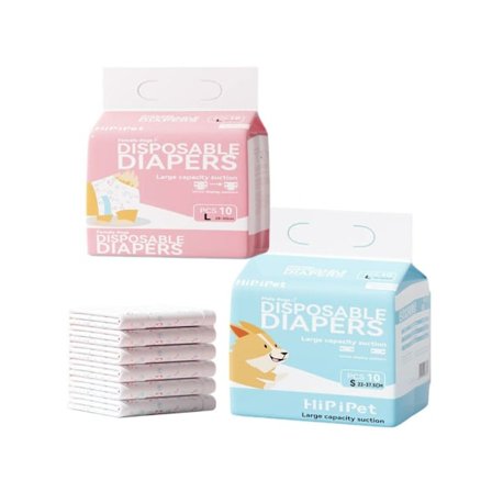 Hundebleer Fysiologiske Bukser Sikkerhed Underbukser til Hvalpe Inkontinens Hun - XS