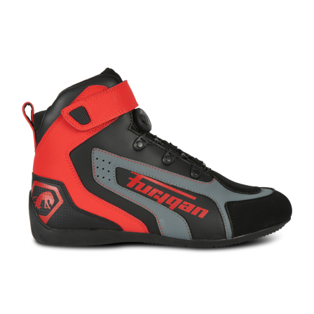 Scarpe Moto Furygan V4 Easy D3O Nero/Rosso 46