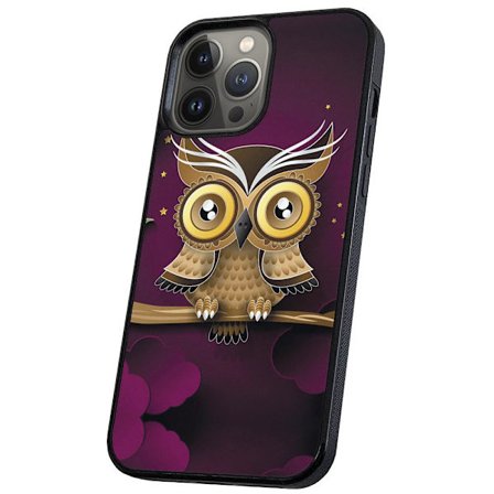 iPhone 13 Pro Max - Skal/Mobilskal Ljusbrun Uggla