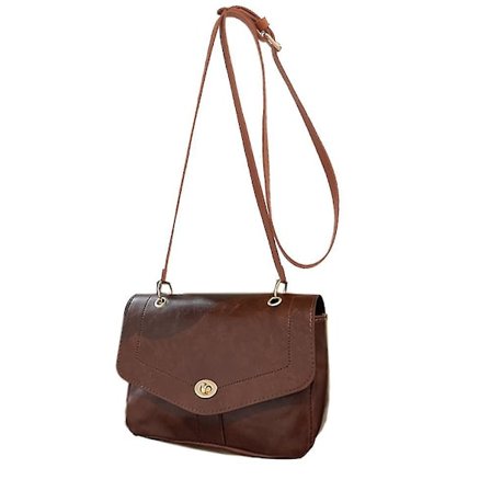 Crossbody-väskor för kvinnor sadel vintage axelhandväskor