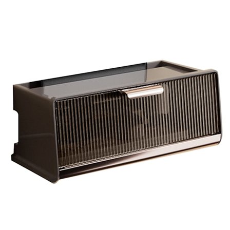 Väggmonterad WiFi Router Förvaringslåda Stor Kapacitet Grenuttag Kabel Organizer Hem Kaffe Färg Medium Storlek 30x13.5x12.5cm 11.8x5.3x4.9in