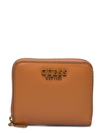 Laurel Slg Small Zip Around Bags Card Holders & Wallets Wallets Ruskea GUESS
