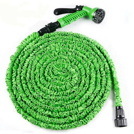 Trädgårdsslang Expanderbar flexibel vattenslang Plastslangar Biltvätt Vattenpistol Trädgårdsspruta Bevattning Bevattningsverktyg