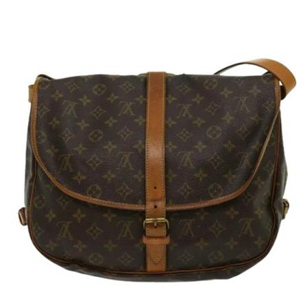 Louis Vuitton Vintage Pre-ownedCanvaslouis-vuitton-bags Brun, Dame Vintage Tasker, Størrelse: ONE Size