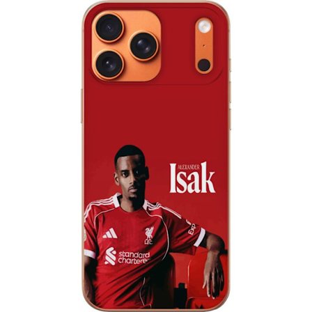 Yhteensopiva Puhelinkuori Apple Apple iPhone 17 Pro Max Alexander Isak juliste Liverpoolin jalkapallojersey Ruotsin maajoukkuehyökkääjä Premier Le
