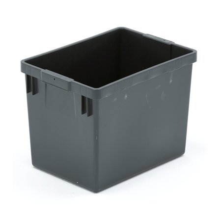 Recycling container, 275x375x265 mm, 21 L, grey