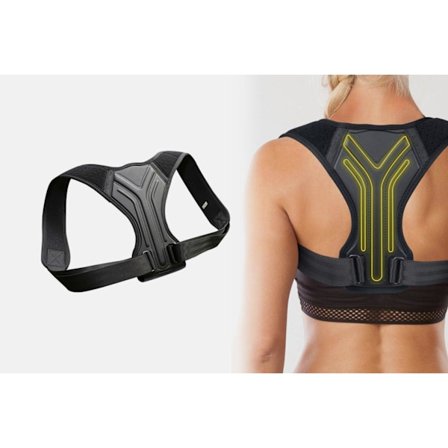 Adjustable posture corrective backrest