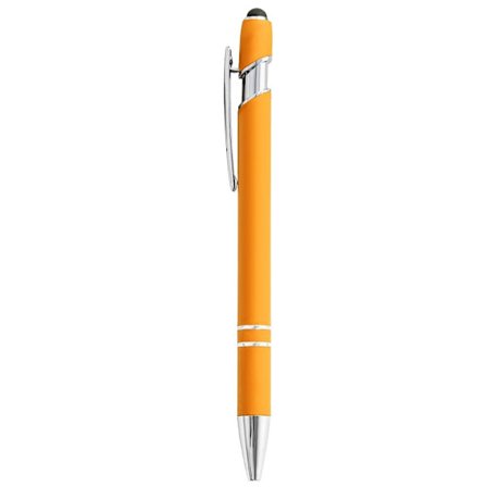 5 STK Touch Screen Pen Kuglepen ORANGE&GUL