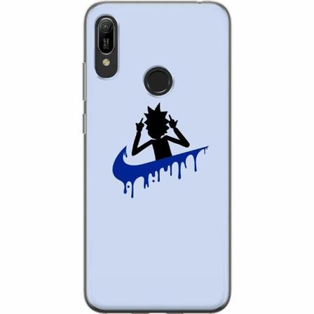 Huawei Y6 (2019) Genomskinligt Skal Nike