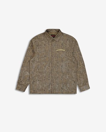 - ANACONDA OVERSHIRT - BROWN S