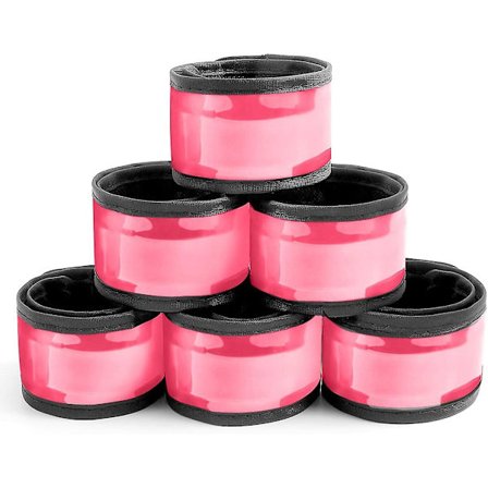 6 kpl LED-valosauvaa, rannekkeet, yöturvallisuusranneke pyöräilyyn, kävelyyn, juoksuun, konserttiin, leirintään ja ulkoilulajeihin