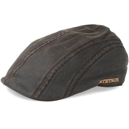 Stetson - Bruin earflap Cap - Ivy Cap Co/Pe Brown Flat Cap @ Hatstore