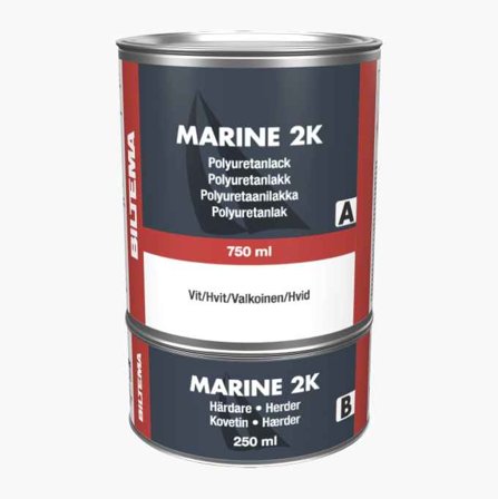 Biltema - Polyuretanlakk hvit 0 75 liter