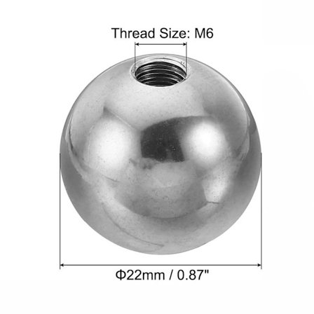 4st M4/M6 Kulmutter Knopp Blindhål Cover CAP