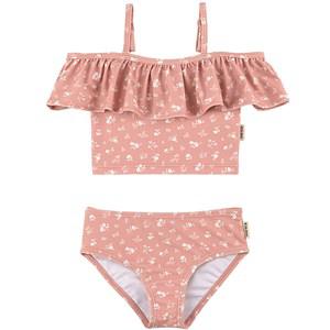 Kuling Pale Rosebud Flower Valetta Bikini 98/104 cm - Swimwear and coverups - 98/104 cm - Pink - Mädchen