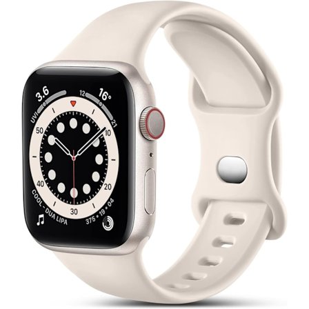 6-pack flätad Solo Loop kompatibel med Apple Watch-armband 44 mm 45 mm 42 mm 49 mm kvinnor män, justerbart nylon stretchigt elastiskt sportutbytesband