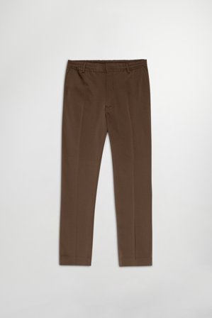 NN.07 Billie 1733 Trouser Male Brown Cotton Blend