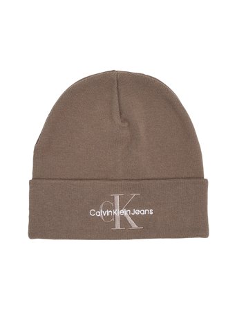 Calvin Klein | Mono Logo Embro Beanie | ONE SIZE