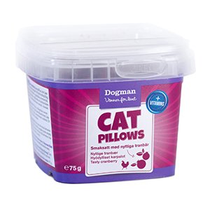 Dogman Cat Pillows Kylling & Tranebær, 75g