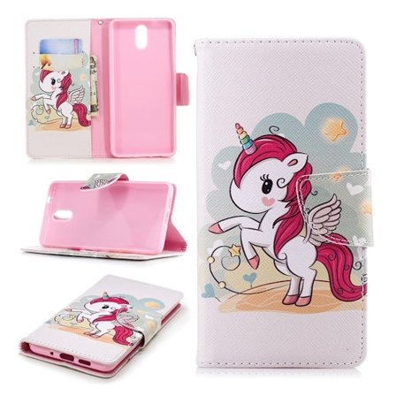 Wonderland Nokia 3.1 fodral -Rosa