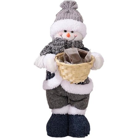 Jultomtekorg | Godisförvaring | Förvaringskorg | Snacksbehållare | Juldekoration | Semesterbordsdekoration | Vävd korg