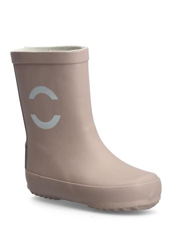 Wellies - Solid Shoes Rubberboots High Rubberboots Unlined Rubberboots Lyserød Mikk-Line