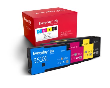 XEROX EVERYDAY REMANUFACTURED INK REPLACES HP 953XL CMYK SUPL