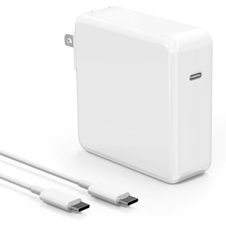 Uppgradera din MacBook-laddare! 118W 96W USB C GaN Snabbladdare Kompatibel med MacBook Air/Pro 13 14 15 16 tum 2025 2024 2023 2022 2021 2020, M1 M2