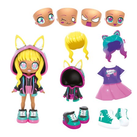 Cybepunk Anime Dukkesæt, 14 cm, 32 Stilmuligheder