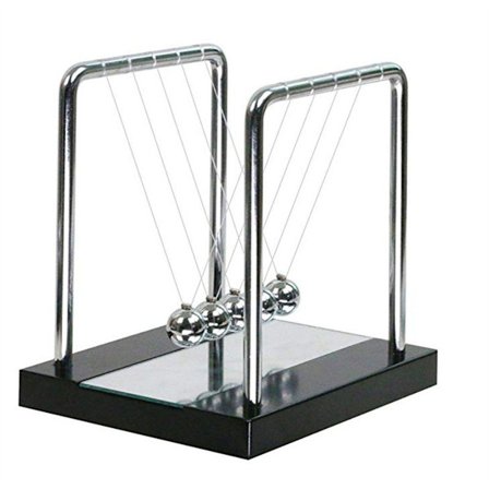 Newtons vugge, kuglependul i høj kvalitet med 5 kugler