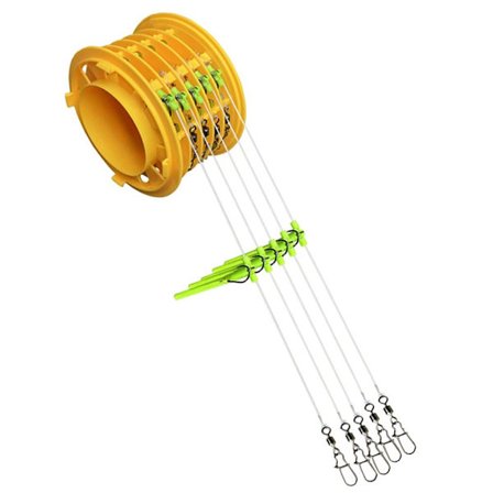 1 Box Anti-trassel Tandemfiskekrokar Tandemfiskekrokar 4 4