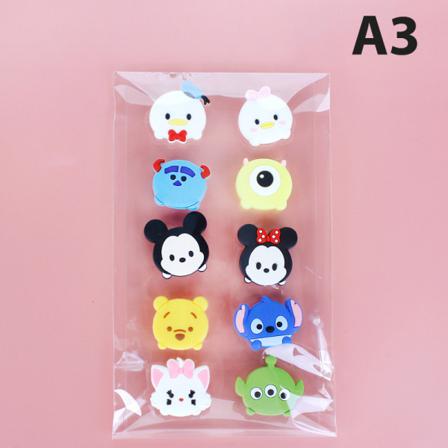 10 St Amine Game Character 3d Croc Charms Tillbehör Dekoration