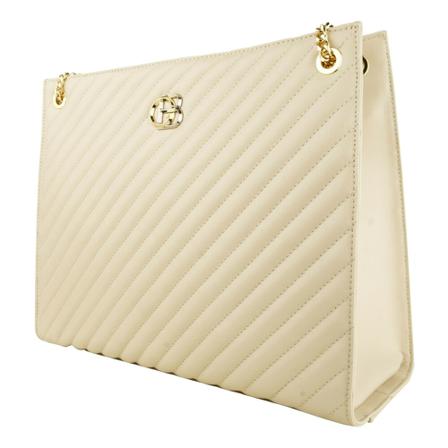Baldinini, Shoulder Bag Beige, Dames, Maat:ONE Size,leer