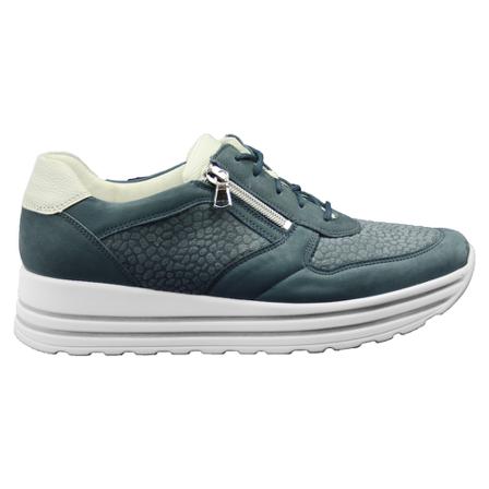 Waldläufer, shoes 758h 02 Blauw, Dames, Maat:37 EU