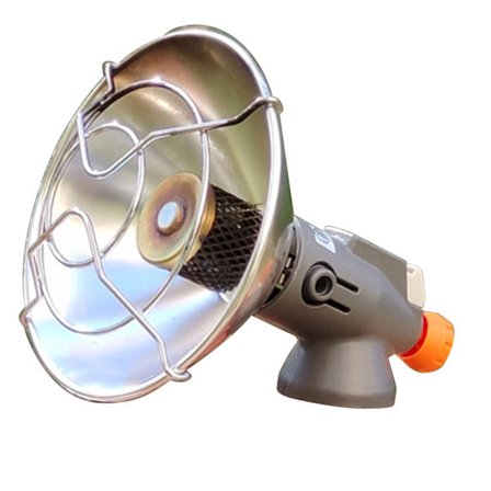 Kannettava pietsosytytteinen kaasulämmitin ulkokäyttöön, retkikeitin, lämmitin kalastukseen ja patikointiin