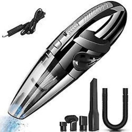 Handhållen dammsugare sladdlös bil dammsugare, lätt laddningsbar handdammsugare sladdlös, minidammsugare, bärbar dammsugare för bil/hem, handhållen 