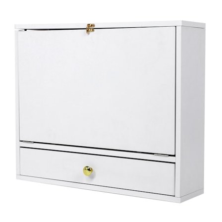 Computerbord Vægmonteret Multifunktionelt Foldbart Laptopbord Skrivebord til Hjemmekontor