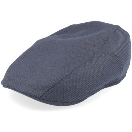Stetson - Grå flatcap Keps - Ivy Cap Wool Twill Charcoal Flat Cap @ Hatstore