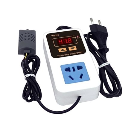 W2023 Digital Display Fuktighetskontroller Luftfuktare Fuktning och Avfuktning Smart Humi (FMY)