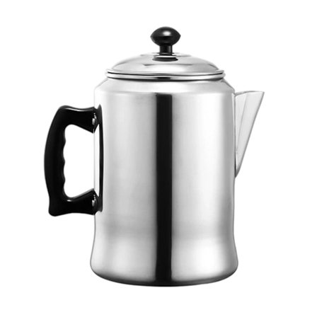 Alumiiniton ja muoviton keittolevyllä toimiva kahvinkeitin, ergonominen muotoilu kahvalla ja lämmönpitotoiminnolla, ihanteellinen kotiin, retkeilyyn 