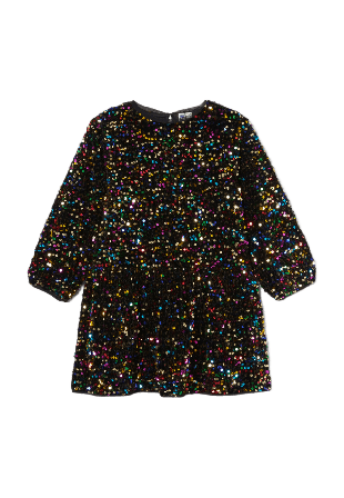 RIKIKI Paljettklänning FILIPPA Klänningar Svart 122/128