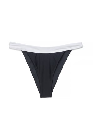 NA-KD Contrast Detail High Cut Bikini Panty - Bikinier - Flerfarvet - L