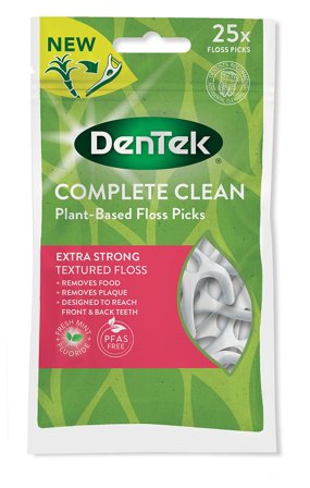 DenTek Complete Clean Flosser, Medicin & Pleje, Mund & Tandpleje, Tandtråd
